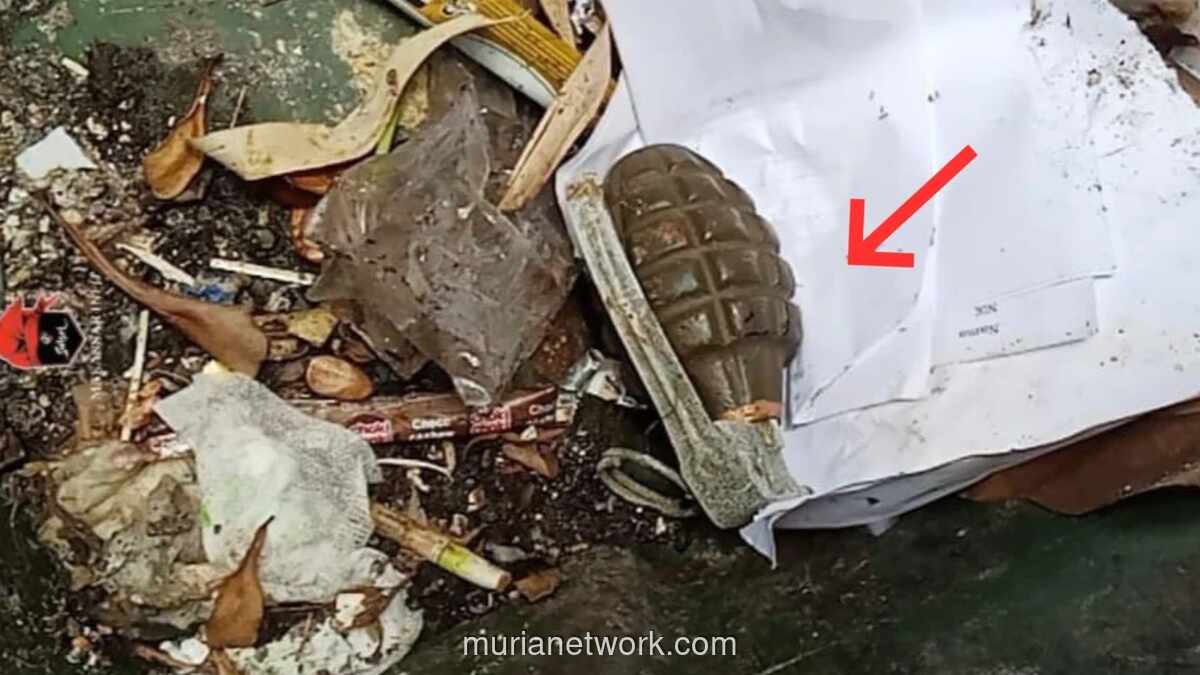 Granat Aktif Ditemukan di Tong Sampah Kantor BPN Makassar