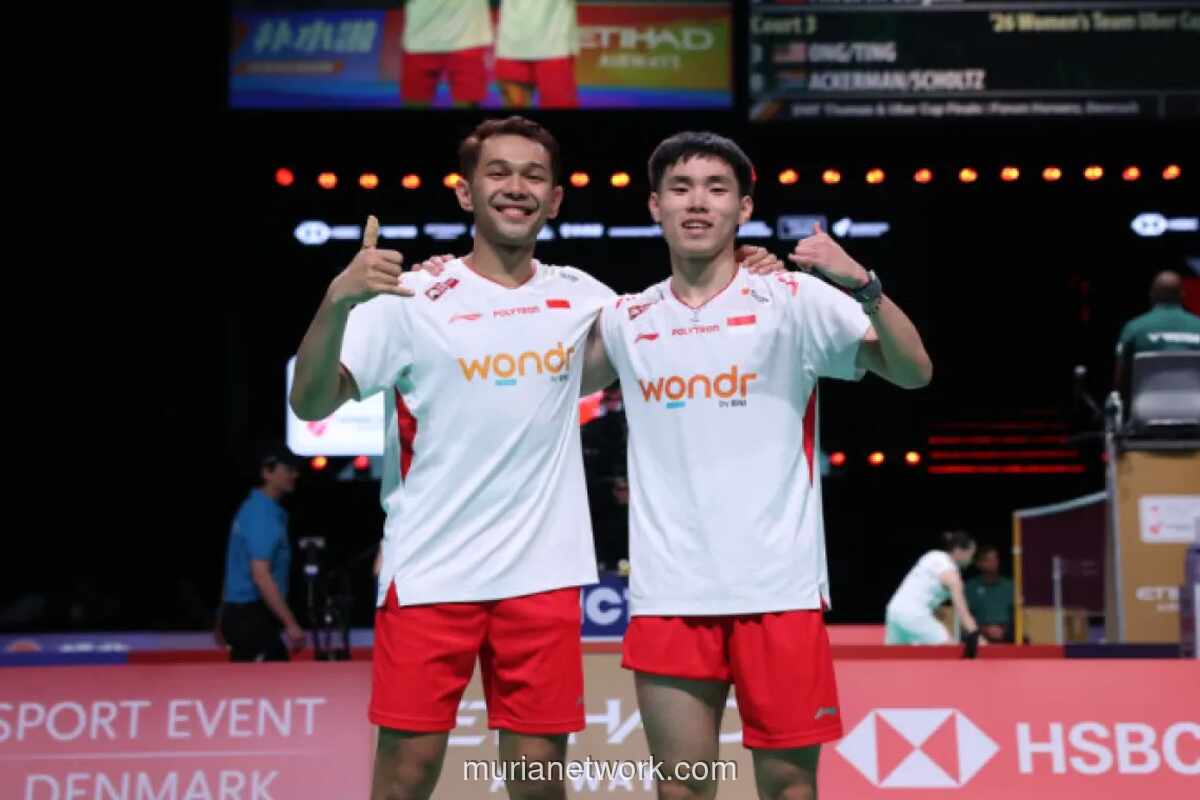 Fajar/Joaquin Selamatkan Indonesia, Paksa Imbang Thailand 2-2 di Piala Thomas 2026