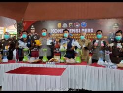 Polda Babel Sita 47 Kg Ketamin dan 7,9 Kg Sabu dalam Tiga Bulan