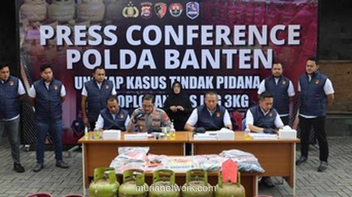 Polisi Banten Bongkar Pabrik Oplosan LPG Subsidi, Rugikan Negara Rp626 Miliar