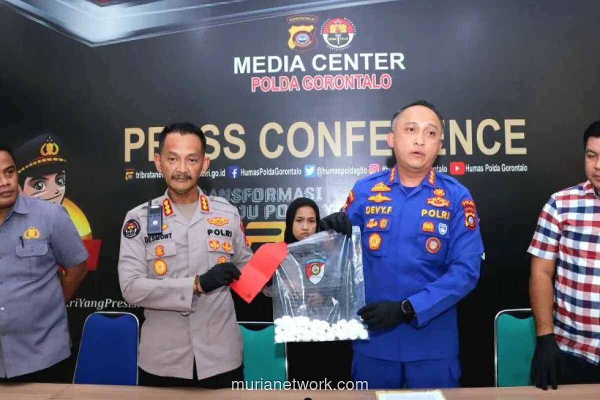 Polisi Gagalkan Penyelundupan 1,9 Ton Sianida dari Filipina di Gorontalo Utara