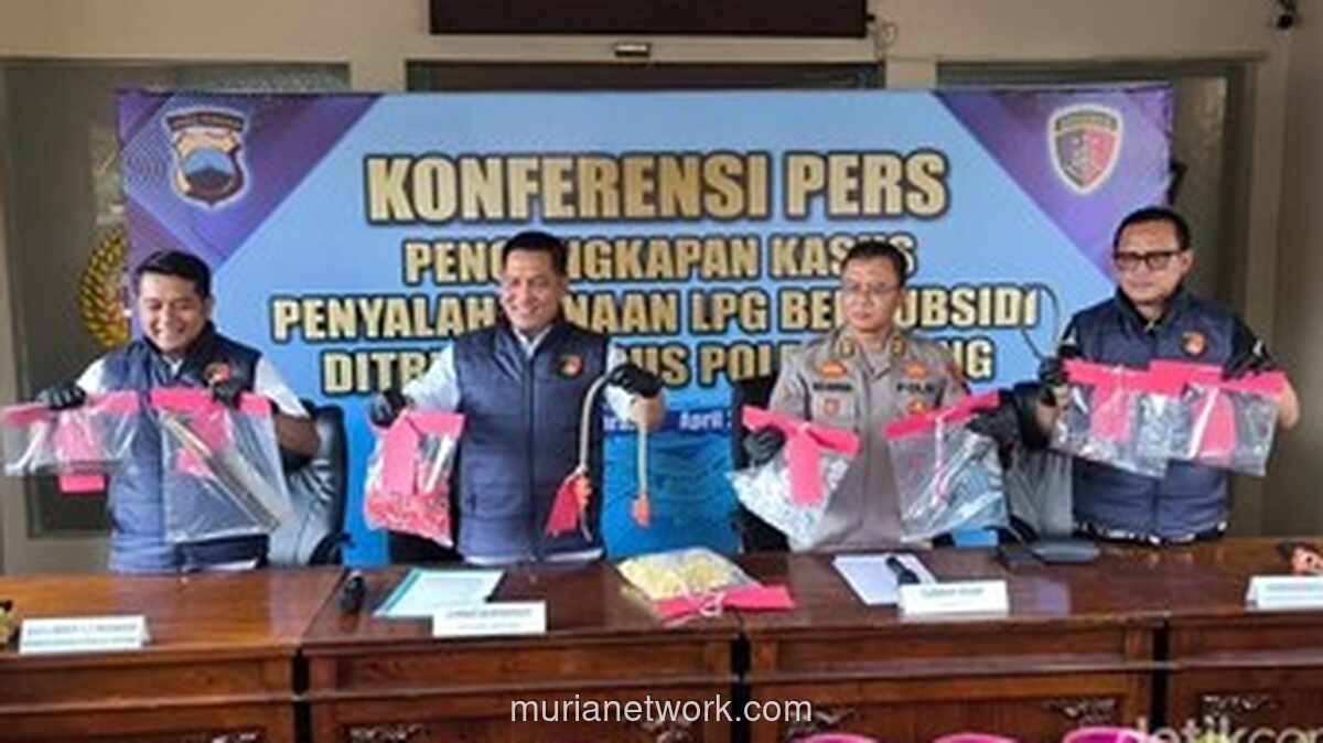 Polisi Bongkar Praktik Suntik Gas Subsidi ke Tabung Non-Subsidi di Karanganyar