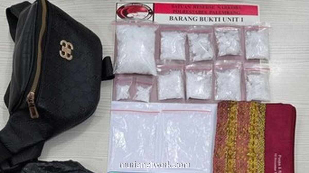 Polda Sumsel Amankan 163 Tersangka dan 7,2 Kg Sabu dalam Pengungkapan Jaringan Narkoba Lintas Wilayah