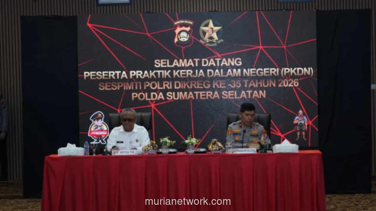 Polda Sumsel Gelar Praktik Kerja Dalam Negeri untuk Calon Pimpinan Polri dan TNI