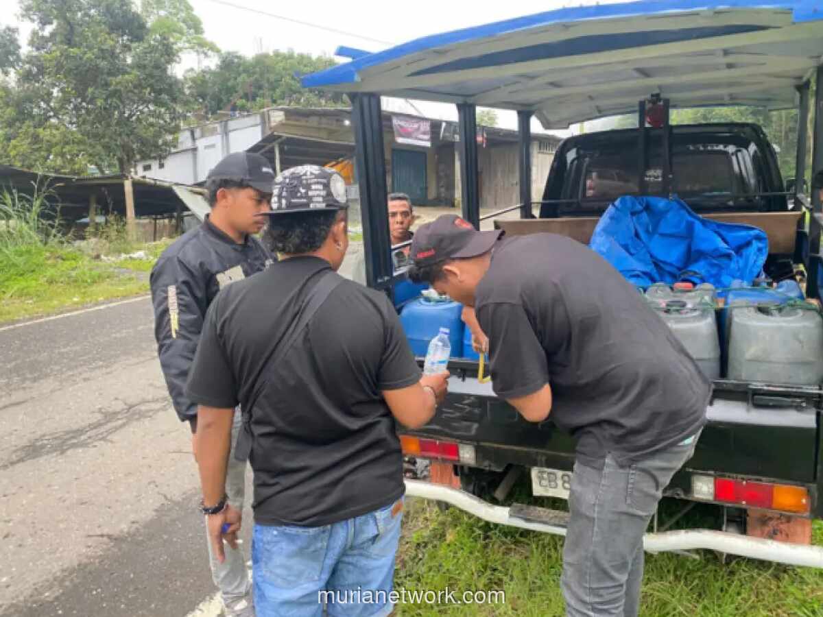 Polisi Gagalkan Penyelundupan 385 Liter BBM Ilegal di Manggarai Timur
