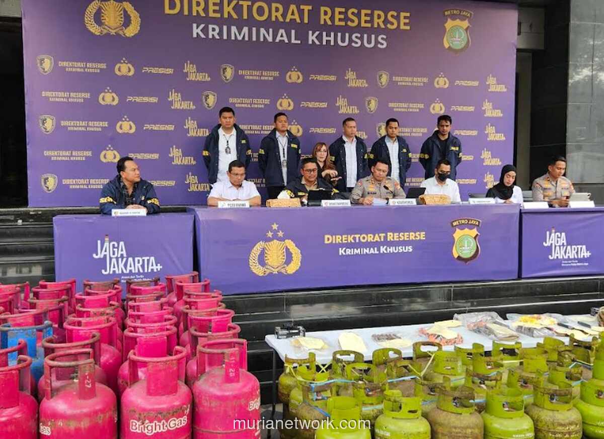 Polisi Bongkar Sindikat Pemindahan Gas Subsidi 3 kg ke Tabung Besar, Omset Capai Rp2,7 Miliar