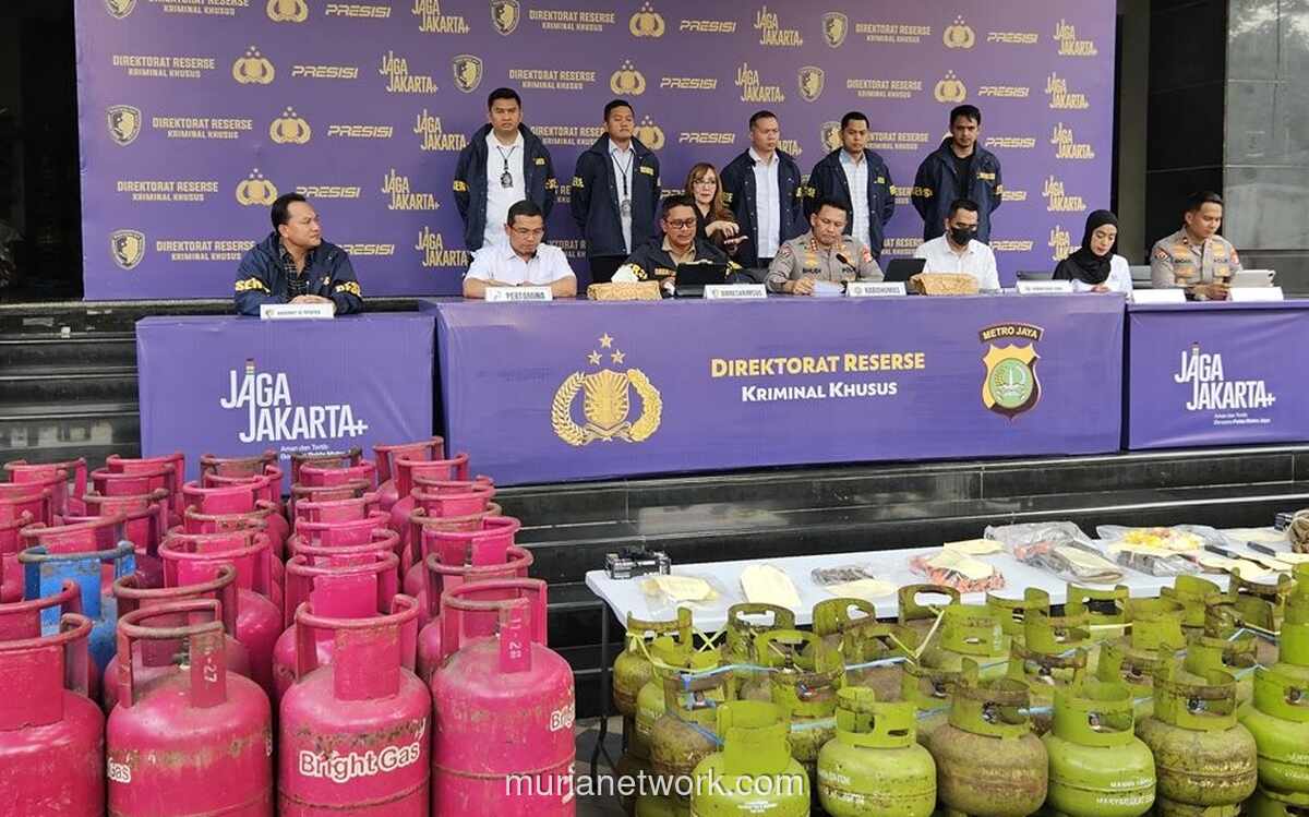 Polisi Ungkap Modus Pindah Isi Elpiji Subsidi ke Tabung Non-Subsidi, 11 Tersangka Ditangkap