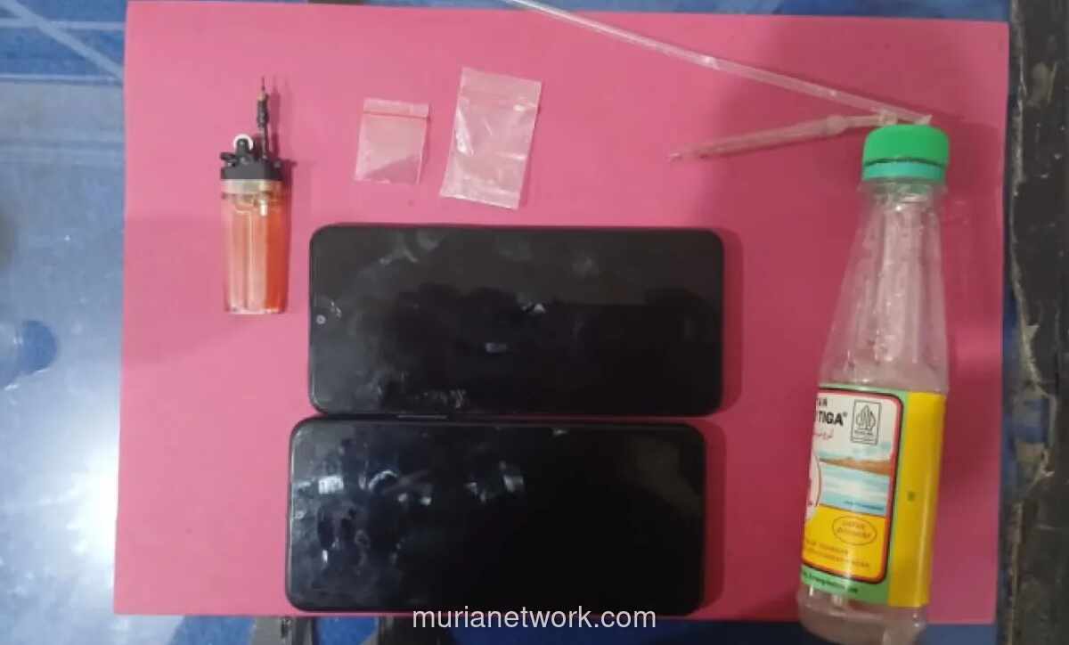 Polres Dharmasraya Amankan Lima Pria Terkait Peredaran Sabu di Pulau Punjung