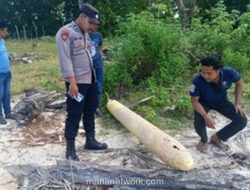 Benda Mirip Torpedo Ditemukan di Pantai Sumenep, Warga Dilarang Mendekat