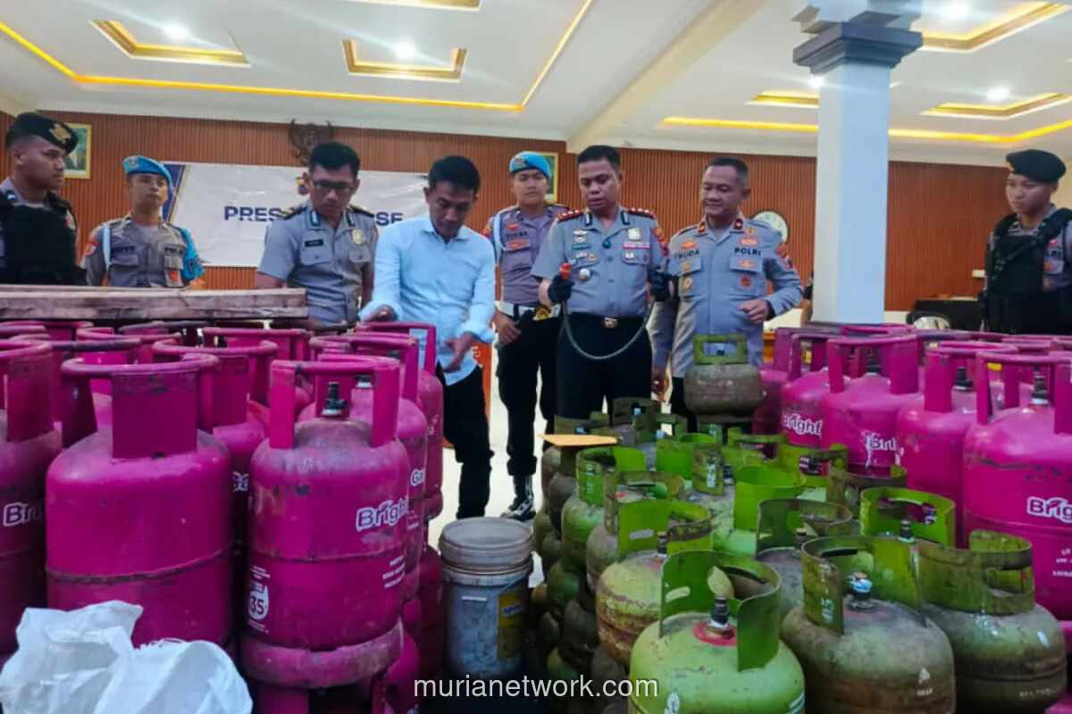 Polisi Karanganyar Bongkar Sindikat Oplos Elpiji Subsidi, Raup Untung Rp750 Juta Sebulan