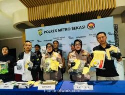 Polisi Bekasi Ringkus Tiga Pelaku Penyiaram Air Keras Berencana