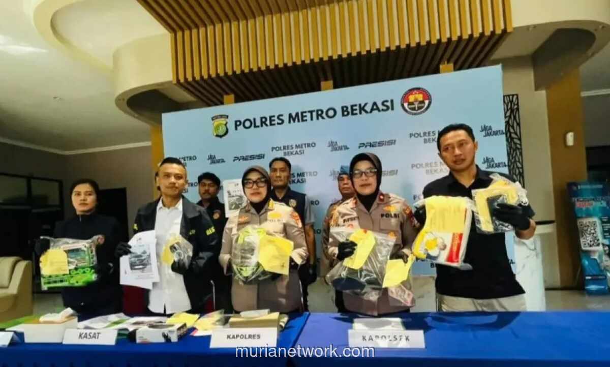 Polisi Bekasi Ringkus Tiga Pelaku Penyiaram Air Keras Berencana