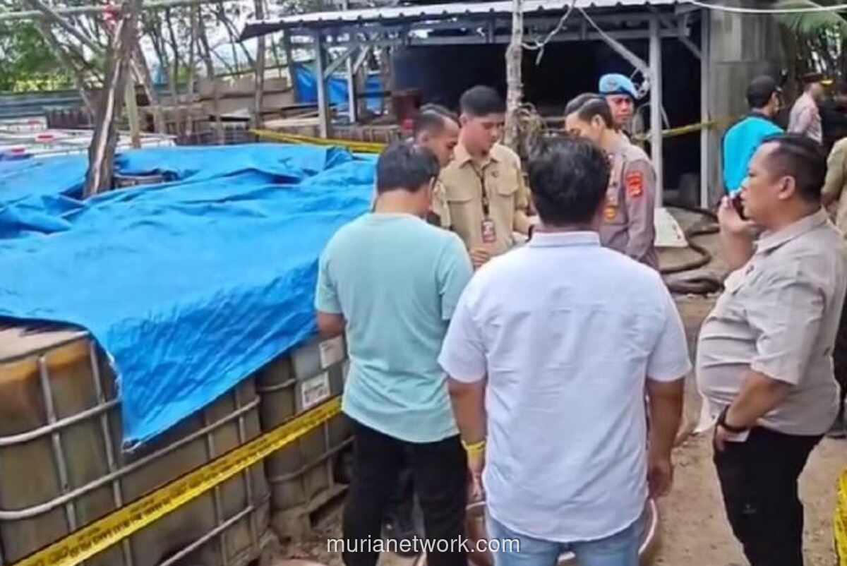 Polisi Lampung Gerebek Tiga Gudang Solar Ilegal, Selamatkan Potensi Kerugian Negara Rp160 Miliar