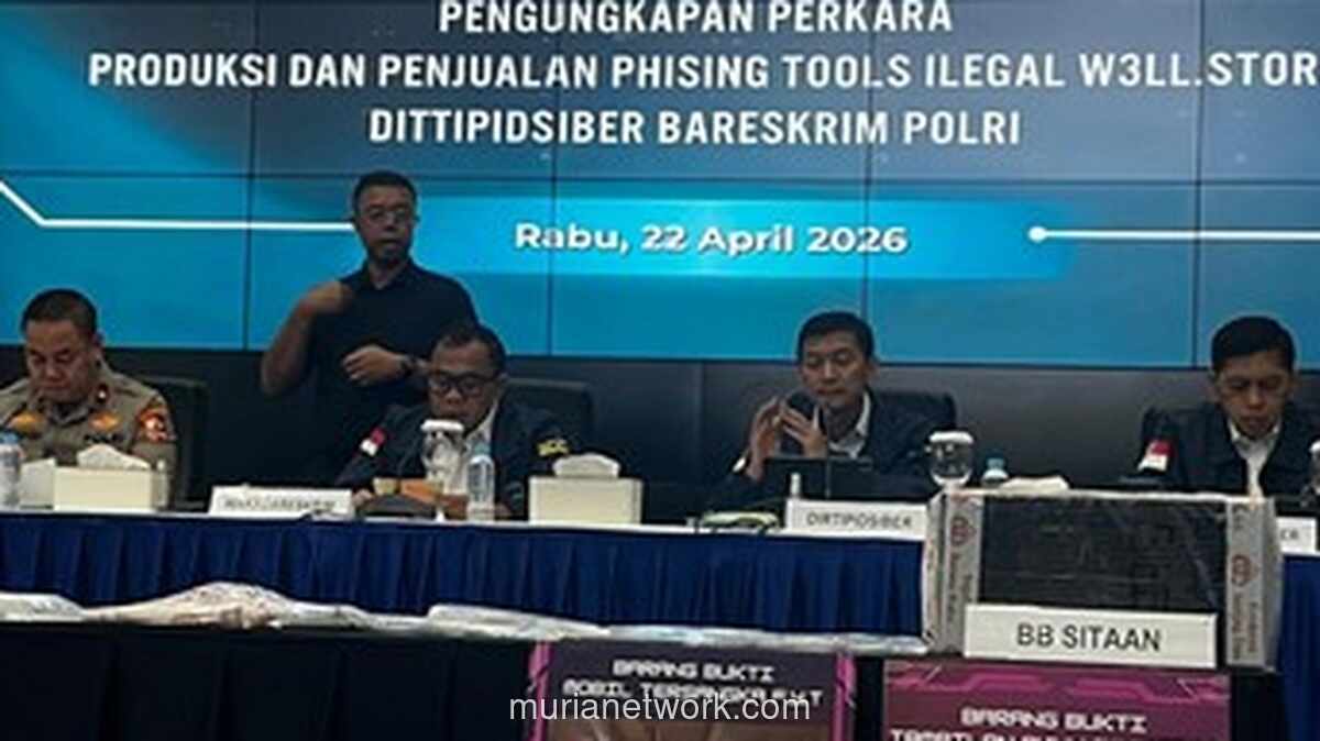 Polri Bongkar Jaringan Internasional Penjual Alat Phishing, Kerugian Capai Rp350 Miliar