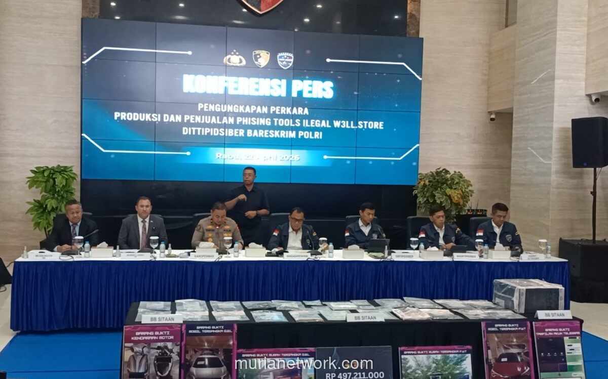 Polri-FBI Ungkap Sindikat Phishing Global, Kerugian Korban Capai Rp350 Miliar