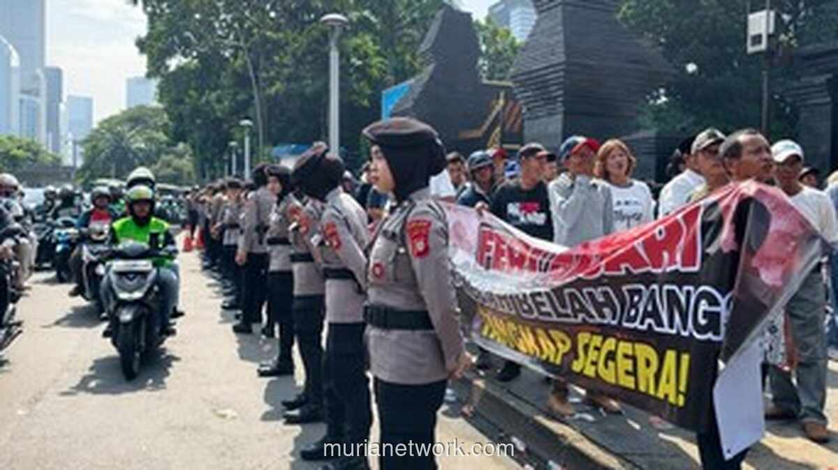 DPN Tani Merdeka Unjuk Rasa di Polda Metro, Tuntut Proses Hukum untuk Feri Amsari