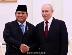 Prabowo Ucapkan Terima Kasih kepada Putin atas Dukungan Keanggotaan BRICS Indonesia