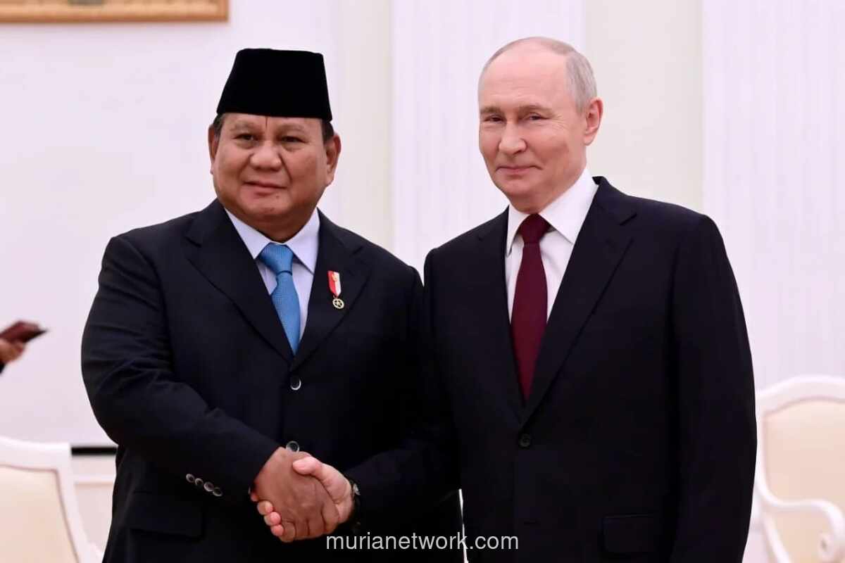 Prabowo Ucapkan Terima Kasih kepada Putin atas Dukungan Keanggotaan BRICS Indonesia