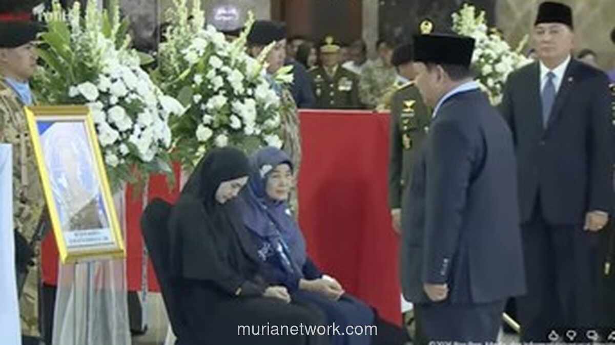 Presiden Prabowo dan Para Petinggi Negara Beri Penghormatan Terakhir untuk Tiga Prajurit TNI Gugur di Lebanon
