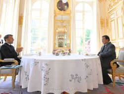 Prabowo dan Macron Bahas Kerja Sama Pertahanan hingga Energi di Paris