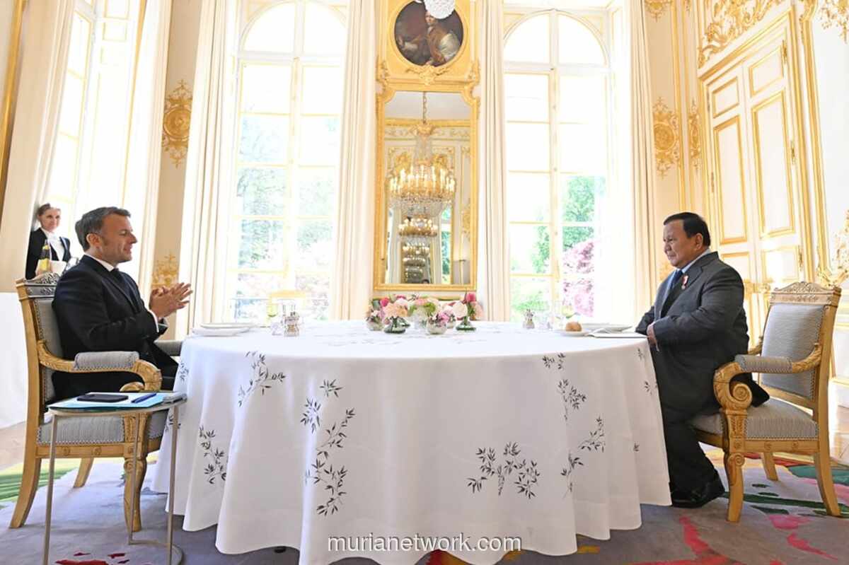 Prabowo dan Macron Bahas Kerja Sama Pertahanan hingga Energi di Paris