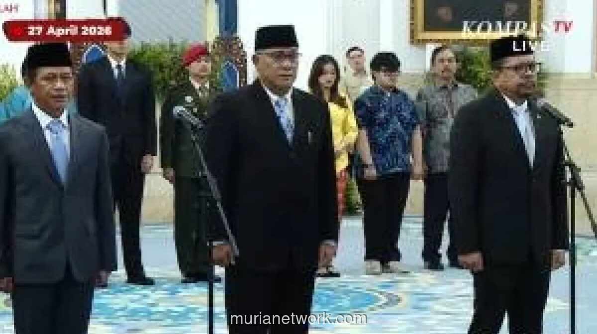 Presiden Prabowo Lantik Tokoh Buruh Jumhur Hidayat sebagai Menteri Lingkungan Hidup
