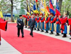 Prabowo Kagumi Profesionalisme Prajurit Korsel dalam Kunjungan Perdana