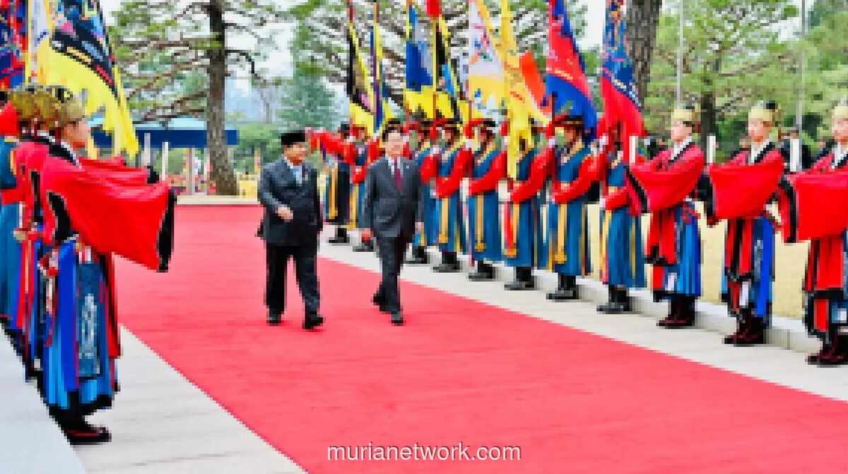 Prabowo Kagumi Profesionalisme Prajurit Korsel dalam Kunjungan Perdana