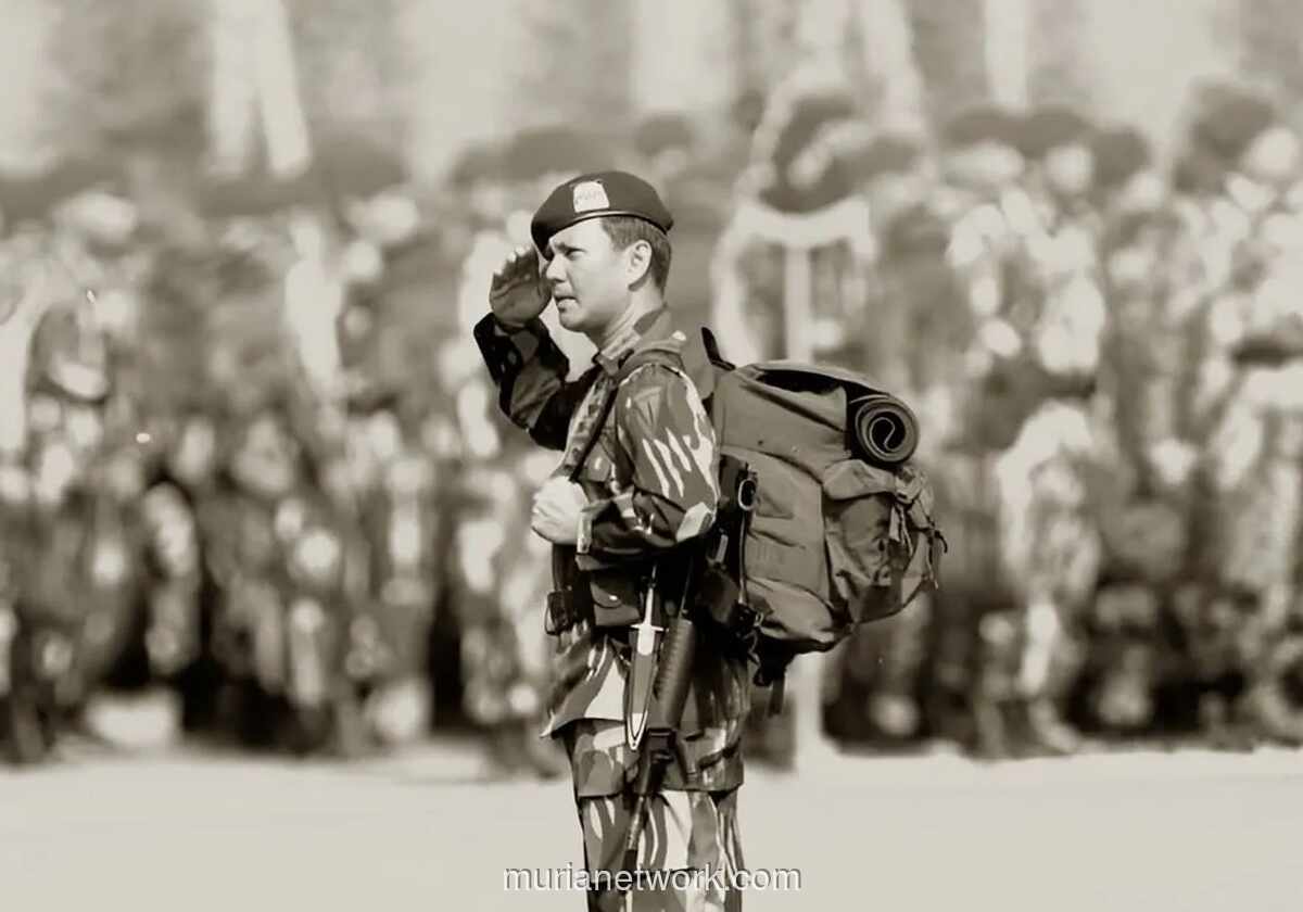 Prabowo Unggah Foto Masa Muda di Kopassus untuk Rayakan HUT ke-74