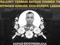 Empat Prajurit TNI Gugur di Misi Perdamaian PBB Lebanon, Panglima TNI Sampaikan Duka Mendalam