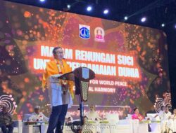 Gubernur DKI Serukan Kolaborasi untuk Perdamaian Global di Acara Renungan Monas