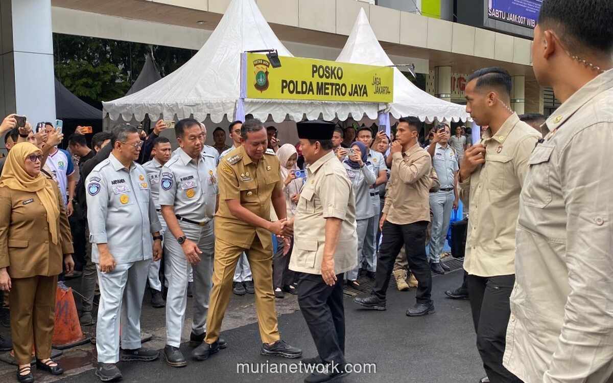Presiden Prabowo Jenguk Korban Kecelakaan Kereta di Bekasi, 7 Tewas dan 81 Luka-luka