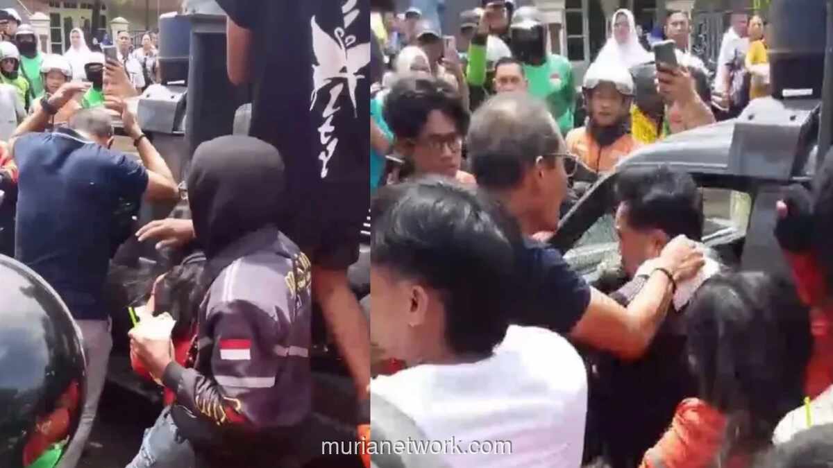 Pengemudi Ojol Dianiaya Pelanggan, Amukan Massa Hampir Ricuh di Makassar