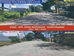 Progres Pembangunan Jalan Multiyears Project di Sulsel Capai 25 Persen