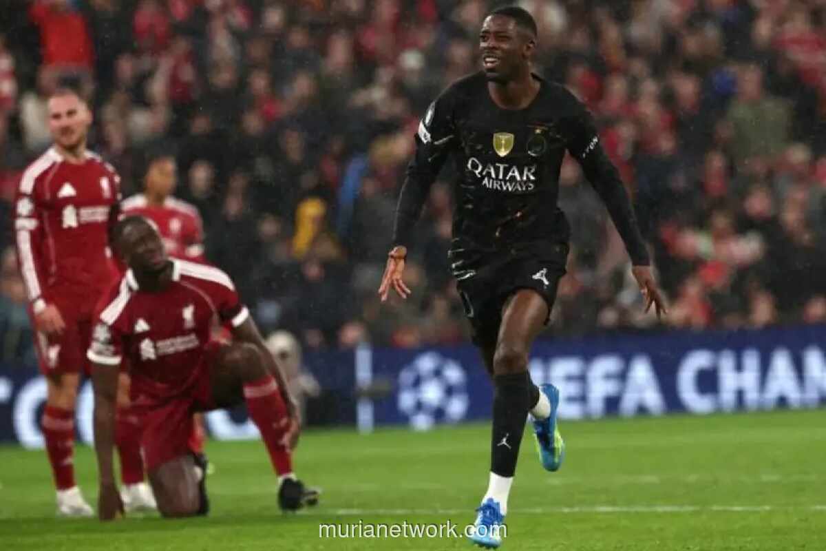 Dembele Bawa PSG Hancurkan Liverpool di Anfield, Lolos ke Semifinal Liga Champions