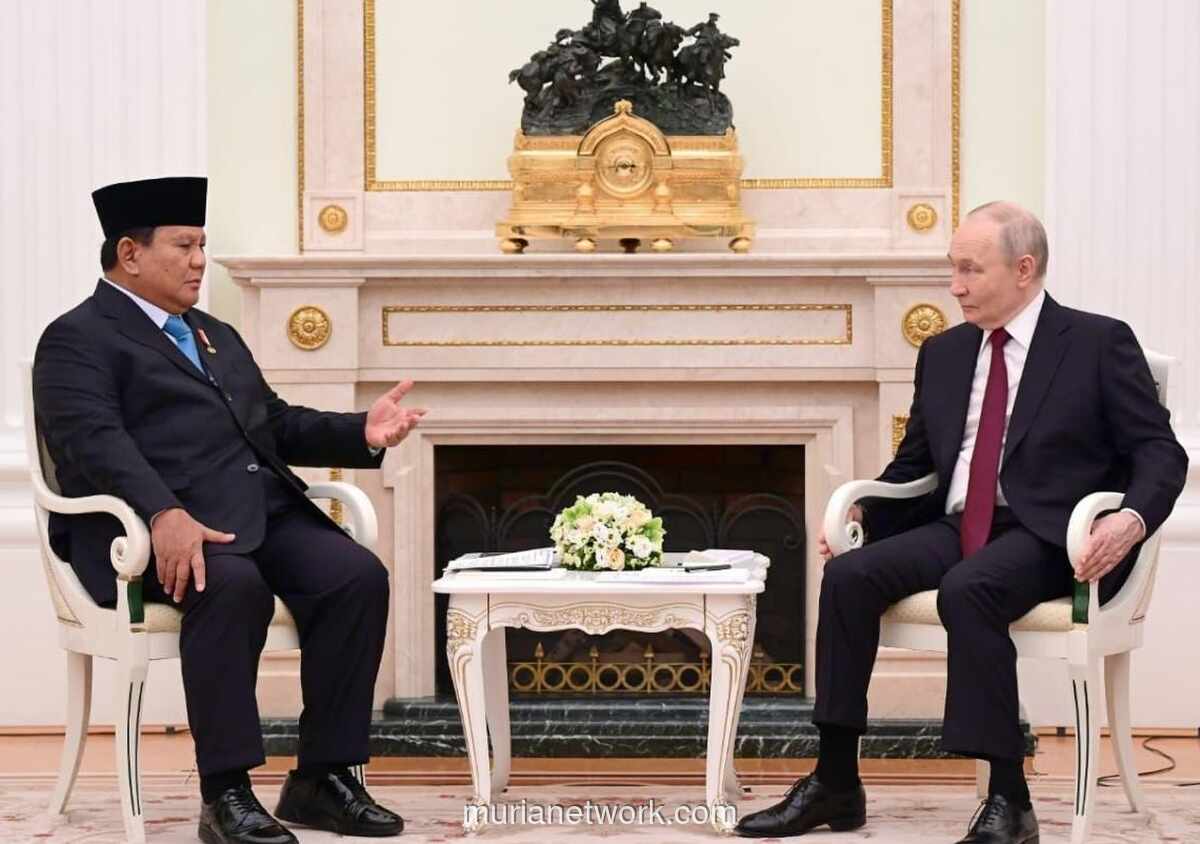Putin Undang Prabowo Hadiri Acara Besar di Rusia