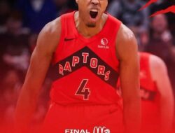 Raptors Samai Kedudukan Usai Kalahkan Cavaliers 93-89 di Laga Keempat Playoff NBA