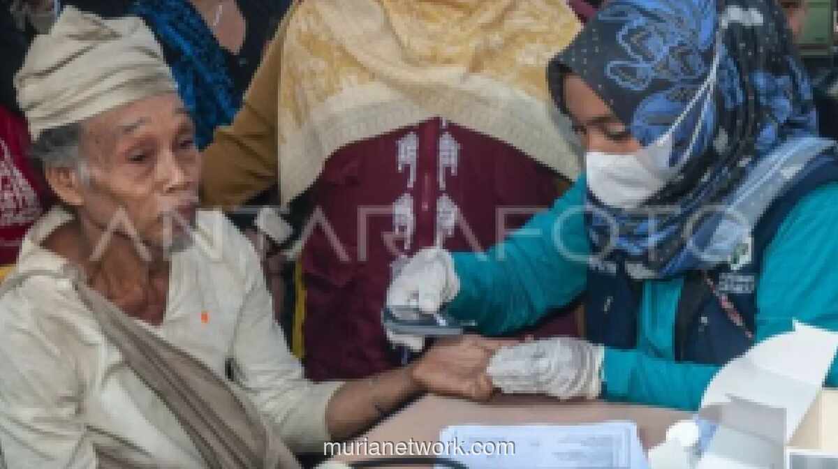 Ratusan Warga Badui Antusias Ikuti Pemeriksaan Kesehatan dan Skrining TB Gratis