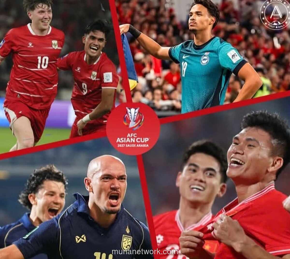 Malaysia dan Filipina Gagal Lolos, Empat Wakil ASEAN Siap Berlaga di Piala Asia 2027