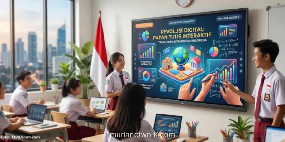Indonesia Jadi Rujukan Global Berkat Digitalisasi Ruang Kelas