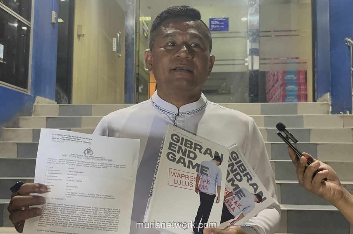 Mantan Ketua DPRD Laporkan Penulis Buku ‘Gibran End Game’ ke Polda Metro Atas Dugaan Penipuan