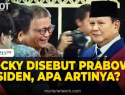 Rocky Gerung Sebut Prabowo Panggil Dirinya Disiden dengan Wajah Bercanda