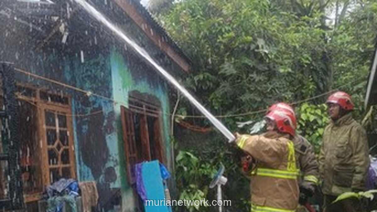 Kebakaran Rumah di Bogor Diduga Akibat Korsleting, Seluruh Isi Ludes