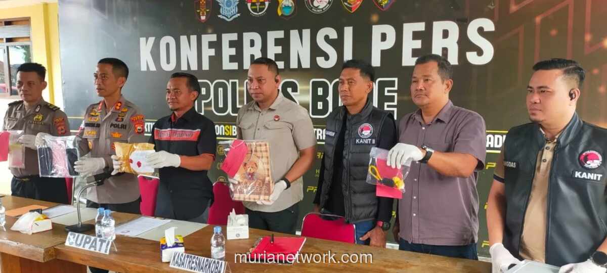 Polres Bone Amankan 500 Gram Sabu dan Tersangka dalam Operasi Undercover