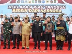 Polda Riau Resmikan Satgas Anti Narkoba, Libatkan Pelajar hingga Emak-Emak dalam Pemberantasan Narkotika