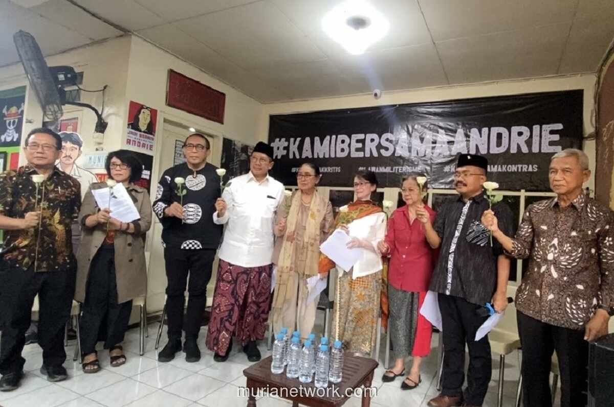 Tokoh Sipil Desak Pembentukan Tim Gabungan Independen Usut Penyiraman Andrie Yunus