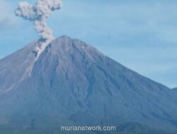 Gunung Semeru Erupsi 7 Kali dalam Satu Pagi, Status Tetap Siaga