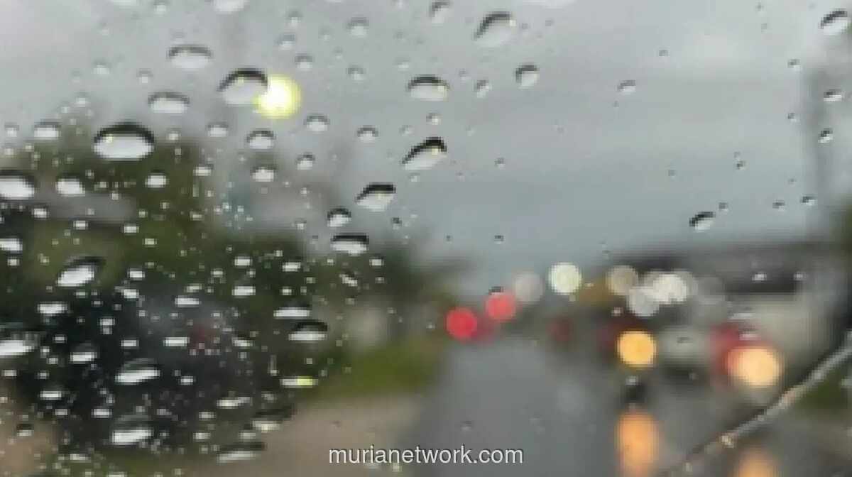 BMKG Kalteng Peringatkan Potensi Hujan Lebat Disertai Angin dan Petir Sepekan ke Depan