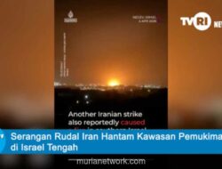 Serangan Rudal Iran Hantam Permukiman Israel, Kerusakan Parah di Wilayah Tengah
