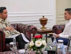 Sekretaris Kabinet Silaturahmi dan Bahas Perkembangan Terkini dengan Wapres Gibran